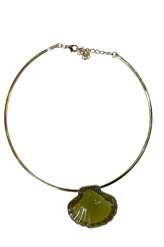 CHOKER CONCHA VERDE