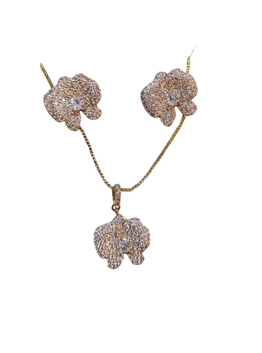 CONJUNTO ORQUÍDEA PRATA