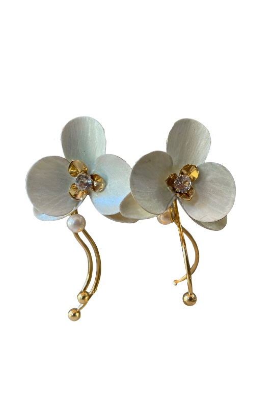 BRINCO ORQUÍDEA BRANCA 