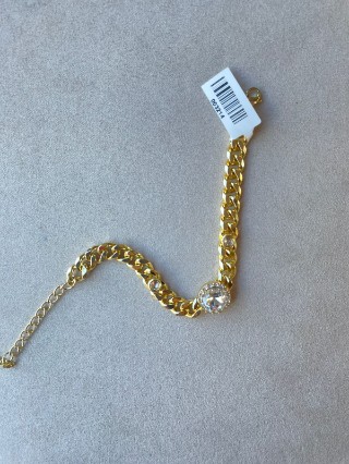 Pulseira Endy Com Chaton Strass