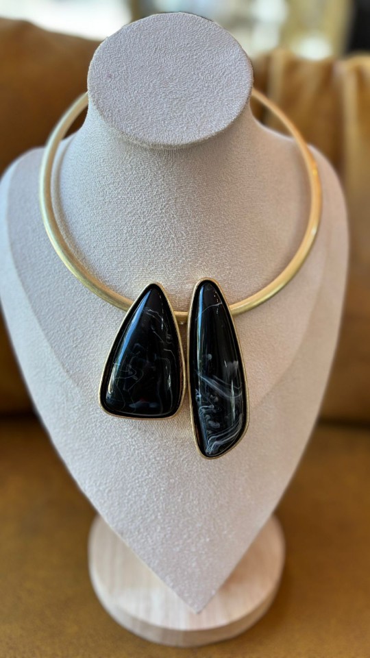 COLAR METAL LARA PRETO