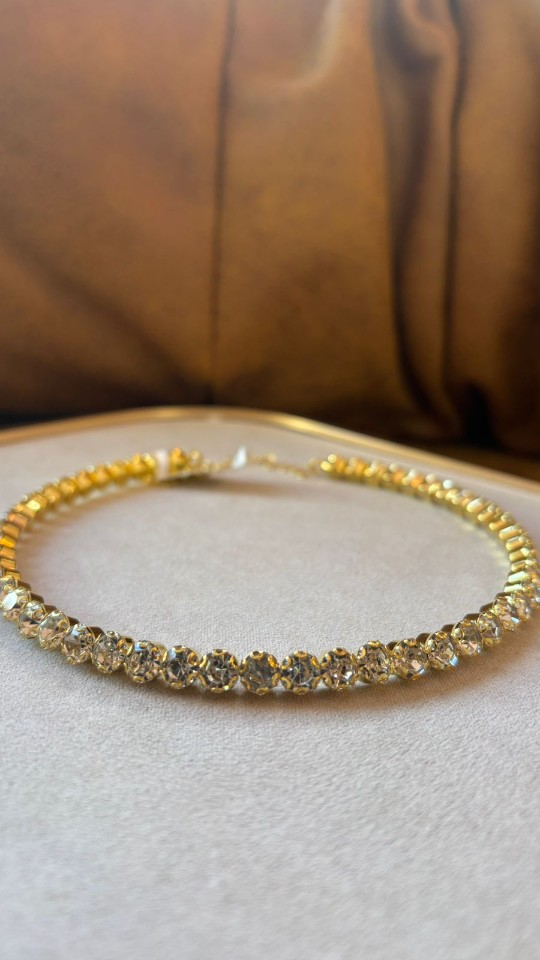 CHOKER STER DOURADA